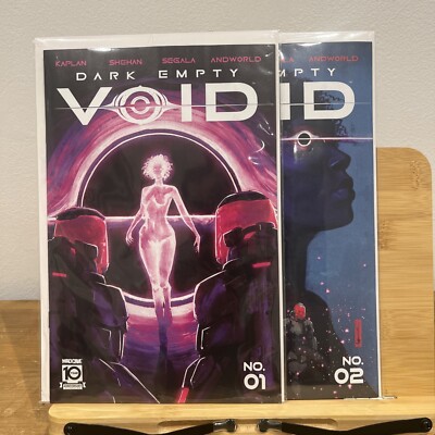 DARK EMPTY VOID #1 & 2 CV R A CHRIS SHEHAN 1st Print Neu  