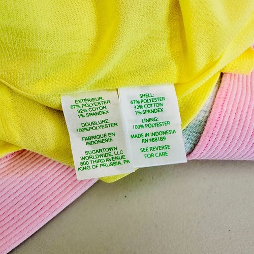 LILLY PULITZER DEL REY ETUIKLEID TROPICAL OASIS STRICK FINK GELB MEDIUM 188 $ - Bild 8 von 9