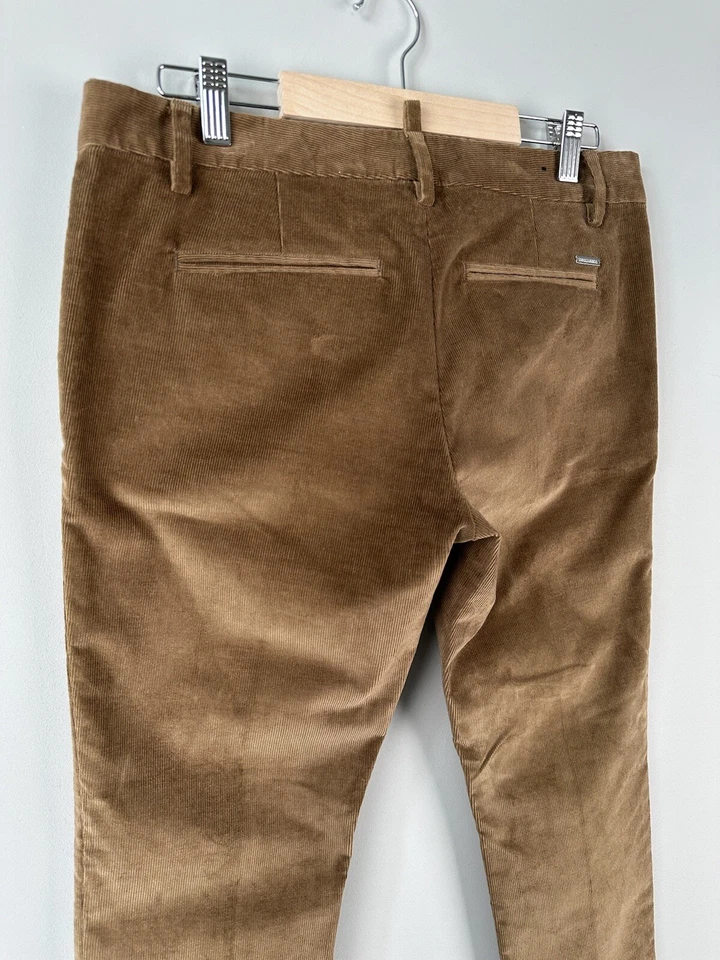 Women's DSQUARED 2 Corduroy Pants Trousers Brown Size 40 IT - Image 4 of 4