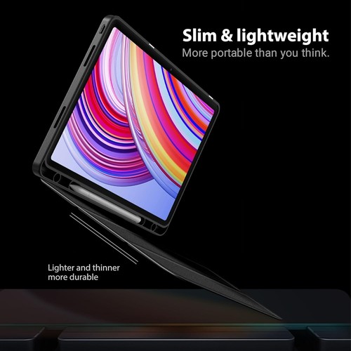 Hülle für Xiaomi Redmi Pad Pro 12,1 Zoll Schutz Smart Cover Tasche Stifthalter - Afbeelding 8 van 12