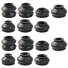 Universal Rubber Ball Joint Boot Dust Cover Tie Rod Linkages End Set Kit 7Size.