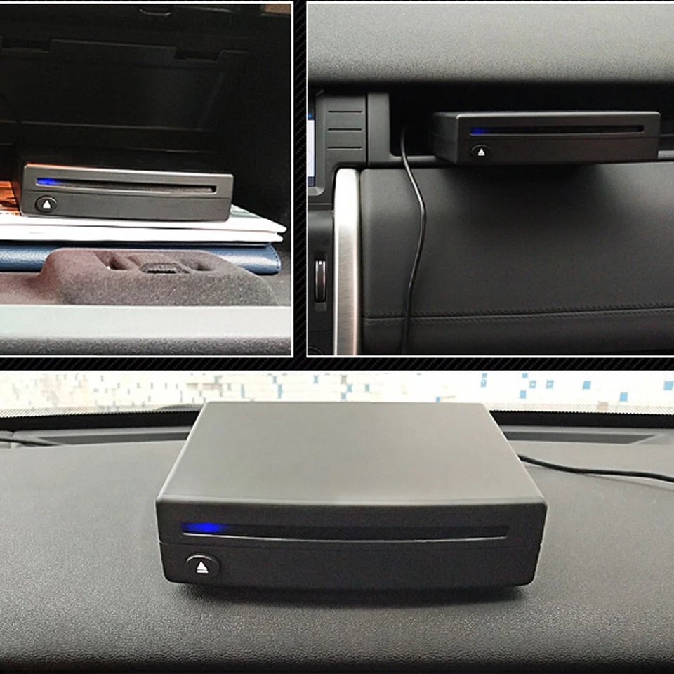 Car External CD Player Car Portable USB Integrated Add-On CD Player Plug n Play - Image 2 of 4