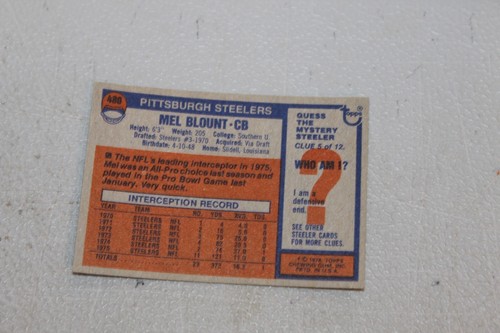 1976 Topps Football Cards Complete Finish Fill Your List Set U-Pick #276-527 - Picture 292 of 372