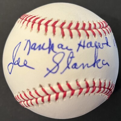 JO サインボール セカナン Joe Stanka MLB/ Pitcher Japan 1964 MVP Nankai Hawks SIGNED