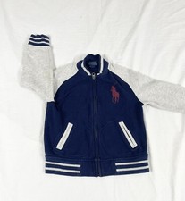 VTG Polo Ralph Lauren Boys Blue Cotton Jacket Size 6
