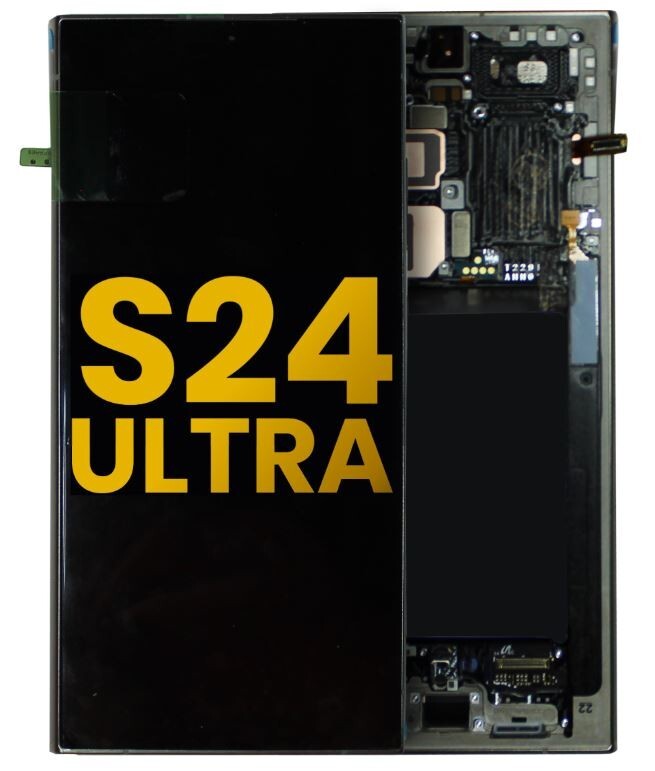 Original Samsung Galaxy S24 Ultra LCD Display +Frame Touch Screen