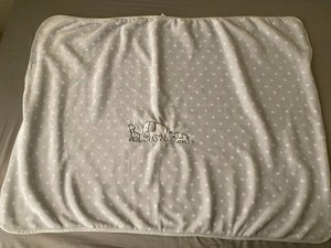 elephant crib blanket