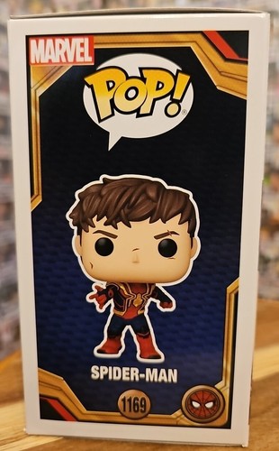 No Way Home Unmasked Spider-Man #1169 Funko Special Edition Sticker Funko Pop - Picture 8 of 11