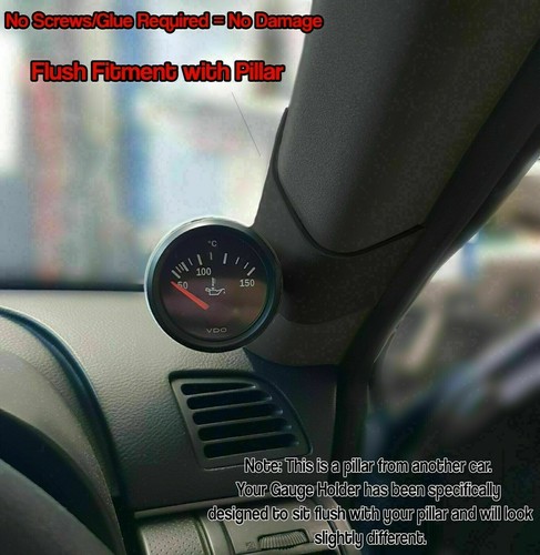 Gauge Holder for Holden Colorado RC 2008-2012 Pillar Pod 52mm 60mm 2" inch - Foto 2 di 12