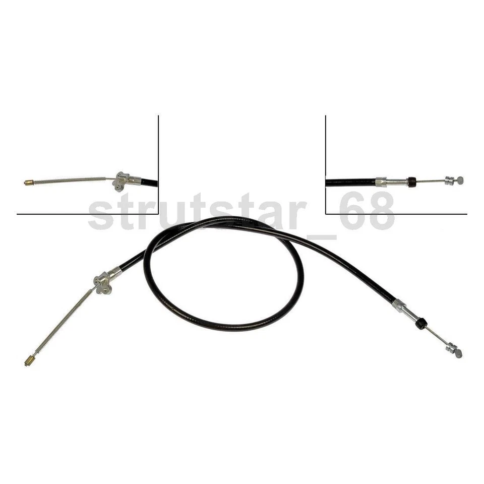 2 задних троса стояночного тормоза подходят для Chevrolet Prizm 2001 2002 1999 годов выпуска - Изображение 3 из 4