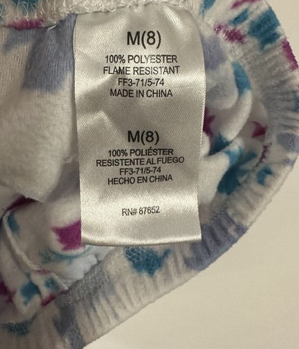 Frozen Girls Kid's 3 Piece Plush Hooded Robe and Pajama Set Medium 8 - Picture 5 of 20