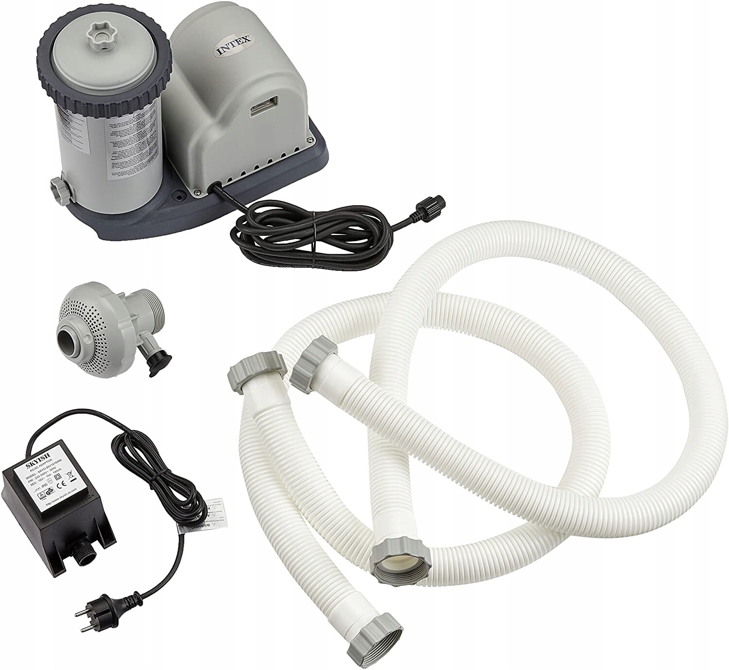 Bomba De Filtro F18 Intex 5,678 I/H 28636 Para Piscina/Completa