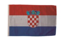 Fahne Flagge Kroatien 30x45 cm mit Schaft