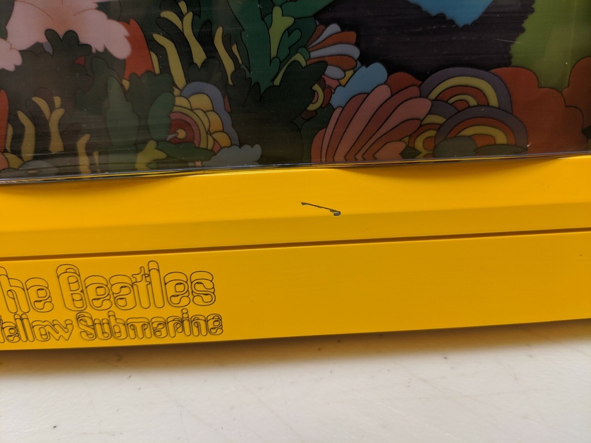 【超稀少】YELLO SUBMARINE LIGHT BOX 箱付き Beatles Yellow Submarine Rabbit Tanaka Virtual Vision