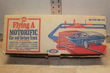 Vintage 1966 Ideal Flying A Motorific Mark I Car And Torture Track 31-4284-6