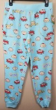 Nickelodeon Rugrats Lounge Jogger Pants w/ Pockets Sleepwear size S 4-6 NEW