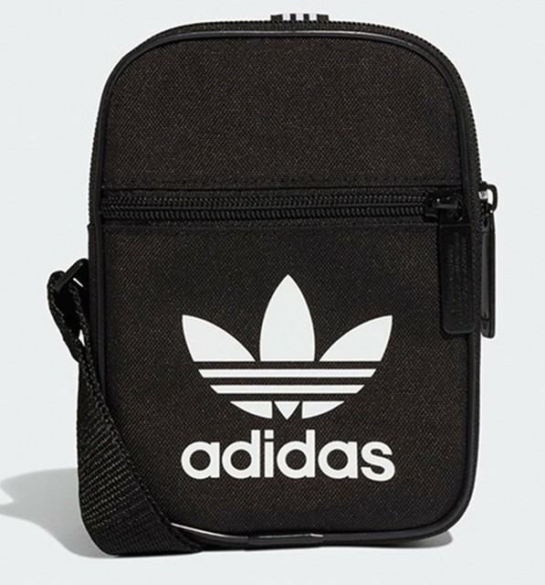 black adidas messenger bag