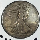 1936-D Walking Liberty Half Dollar - Very Fine (VF) KM#142 Toned - 7371