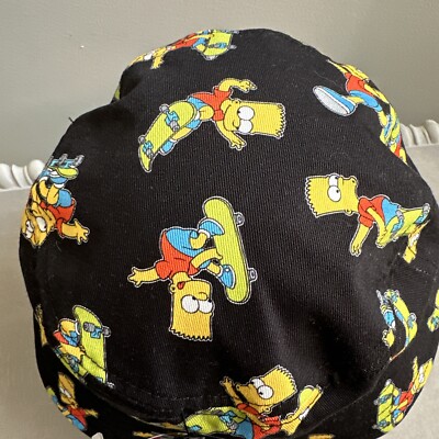 Herschel Norman Bucket Hat Bart Simpson Shop Herschel Bart Simpson Norman Bucket Hat in Black main image 4