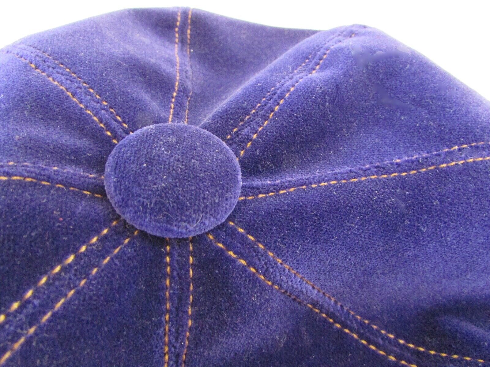 Eric Javits New York Purple Velvet Newsboy Cap - image 7