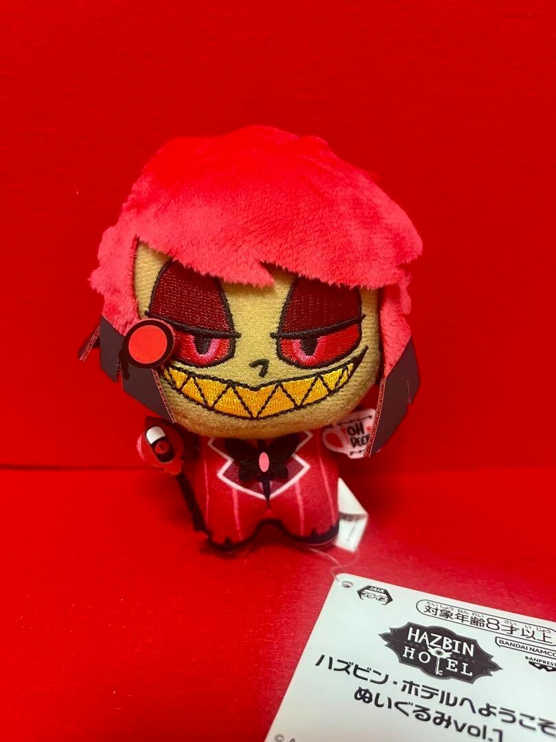 Welcome to Hazbin Hotel Plush vol.1 Mascot Alastor 1 11cm New