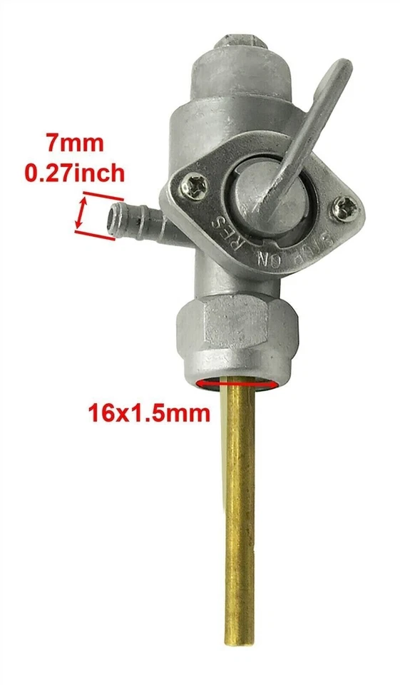 Aitook Petcock For Yamaha YL2C YL2CM HT1 HT1B HT1BM Fuel Tank Foto 2 de 4