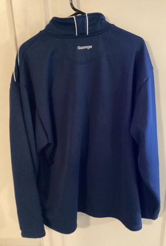 SLAZENGER NAVY/WHITE MENS FLEECE LINED JACKET. XL.(5.11.1) - Picture 5 of 5
