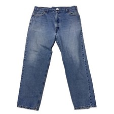 VTG Levi's 545 Brown Tab White Label Made In USA Sz 40x30 Y2K 90s Relaxed Fit