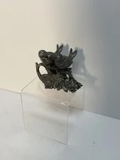 Antique Love Birds Salt Pepper Weidlich Bros 121 Silver Plated Figurine Cottage