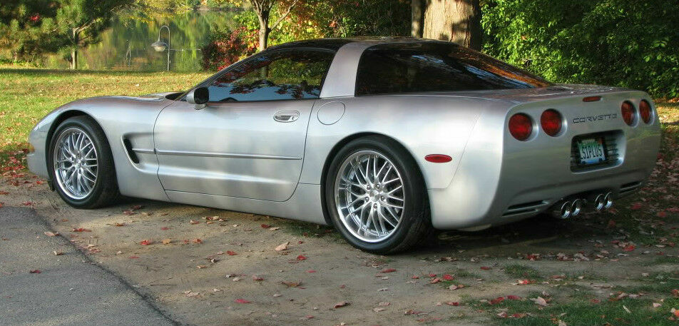 Deep Dish Corvette Wheels Corvette C5 Black Deep Dish Wheels,