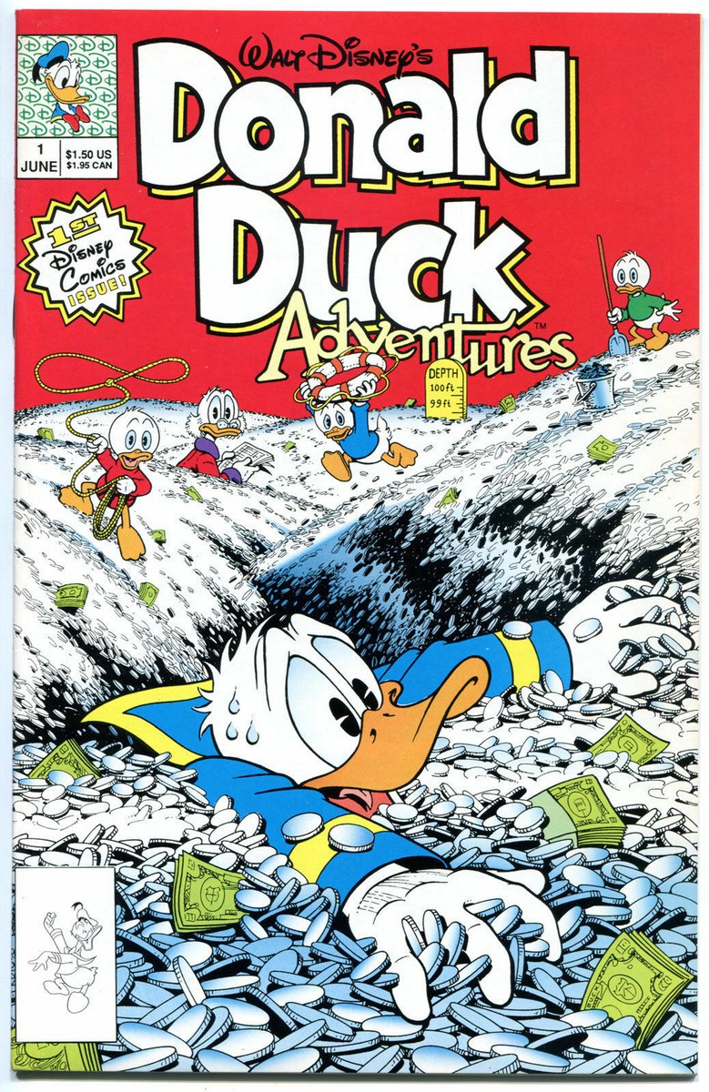 Walt Disney's Donald Duck Adventures #1 (Disney June 1990) for