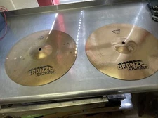 Zildjian Scimitar Bronze 14" Hi-Hat Top and Bottom Pair