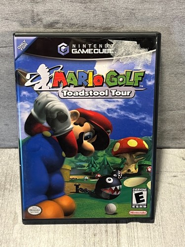 VIDEOGIOCO NINTENDO GAMECUBE MARIO GOLF TOADSTOOL TOUR ~ COMPLETO