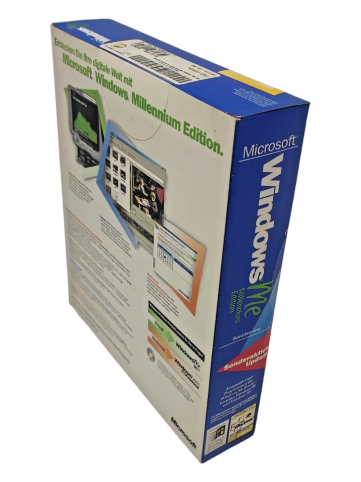 ✅ Microsoft Windows ME Millennium Edition - (PC) (DE) BIG BOX ✅NEU SEALED NEW ✅ - Bild 4 von 4