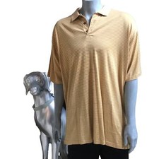 Bolle Golf XL Polo Short Sleeve Yellow Shirt Men's Size XL
