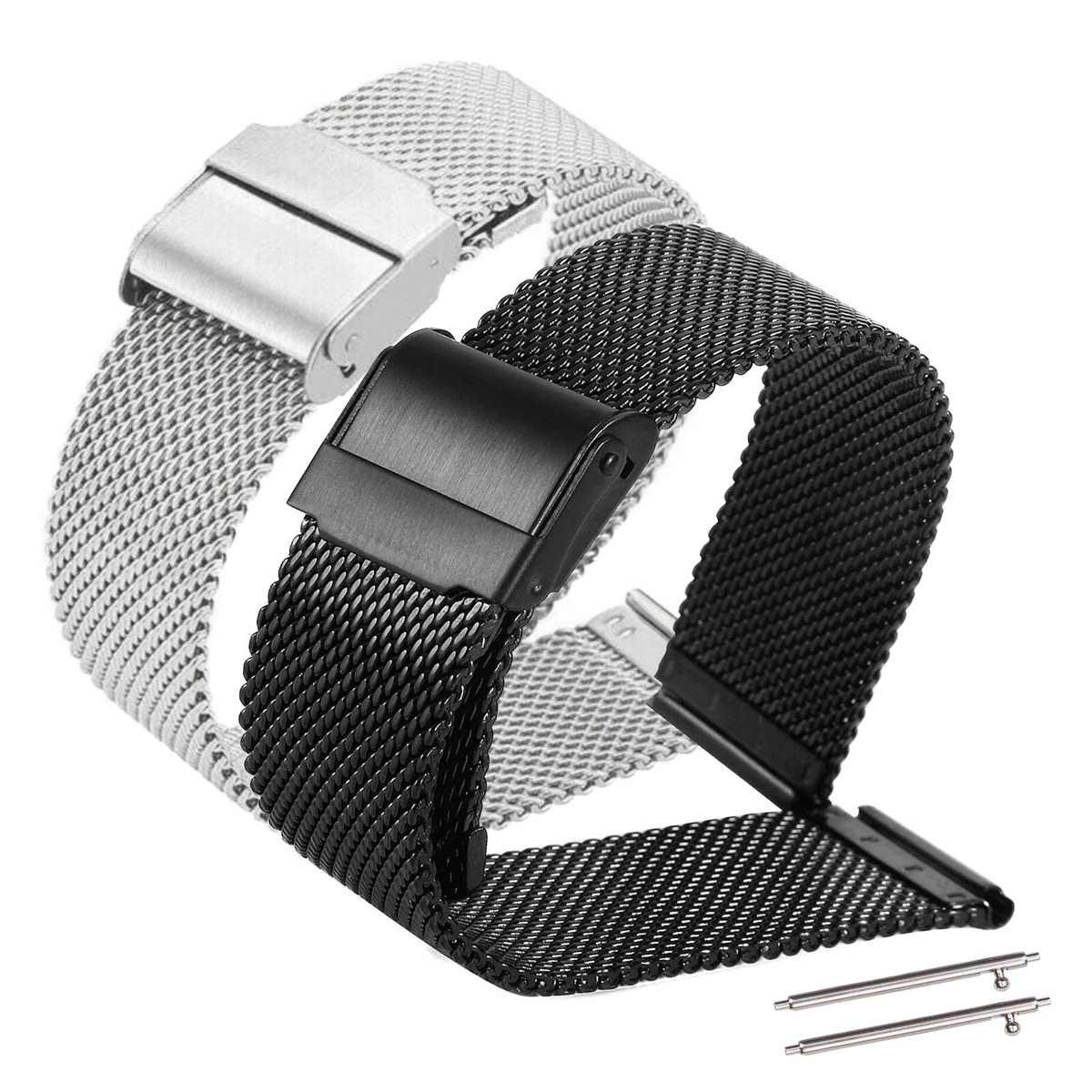 Uhrband Mesh Uhrenarmband Verstellen Uhrzeit Einstellen Armbanduhr