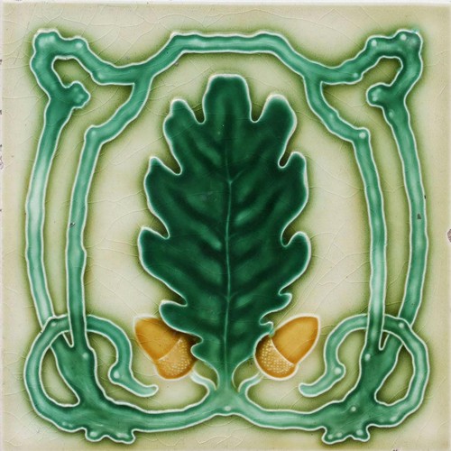 Deutsch Portugiesisch UK Jugendstil Vintage Keramikfliese seltene Reproduktion Majolika - Bild 9 von 24