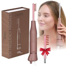 GESS Darsonval high frequency facial wand Hair treatment, hair growth, 2 x Combs