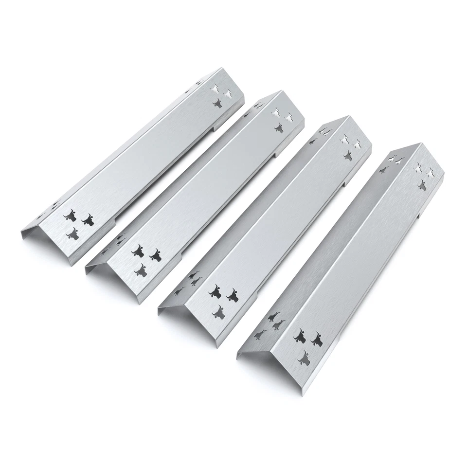 TUNING-ART Gasgrill Brennerabdeckung aus Edelstahl passend für Burnhard Big Fred Basic