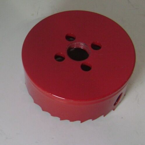 Hoja de sierra de orificio de 3" para taladrar cortar plástico de madera, BI-metal, 1" PROFUNDIDAD - Imagen 2 de 2