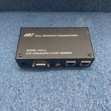 Hall Research Technologies HRT Model UVA-2 UTP VGA/Audio 2 port Sender