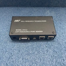 Hall Research Technologies HRT Model UVA-2 UTP VGA/Audio 2 port Sender