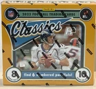 2022 Panini Classics H2 Football Factory Sealed Box 6 Numbered Parallels