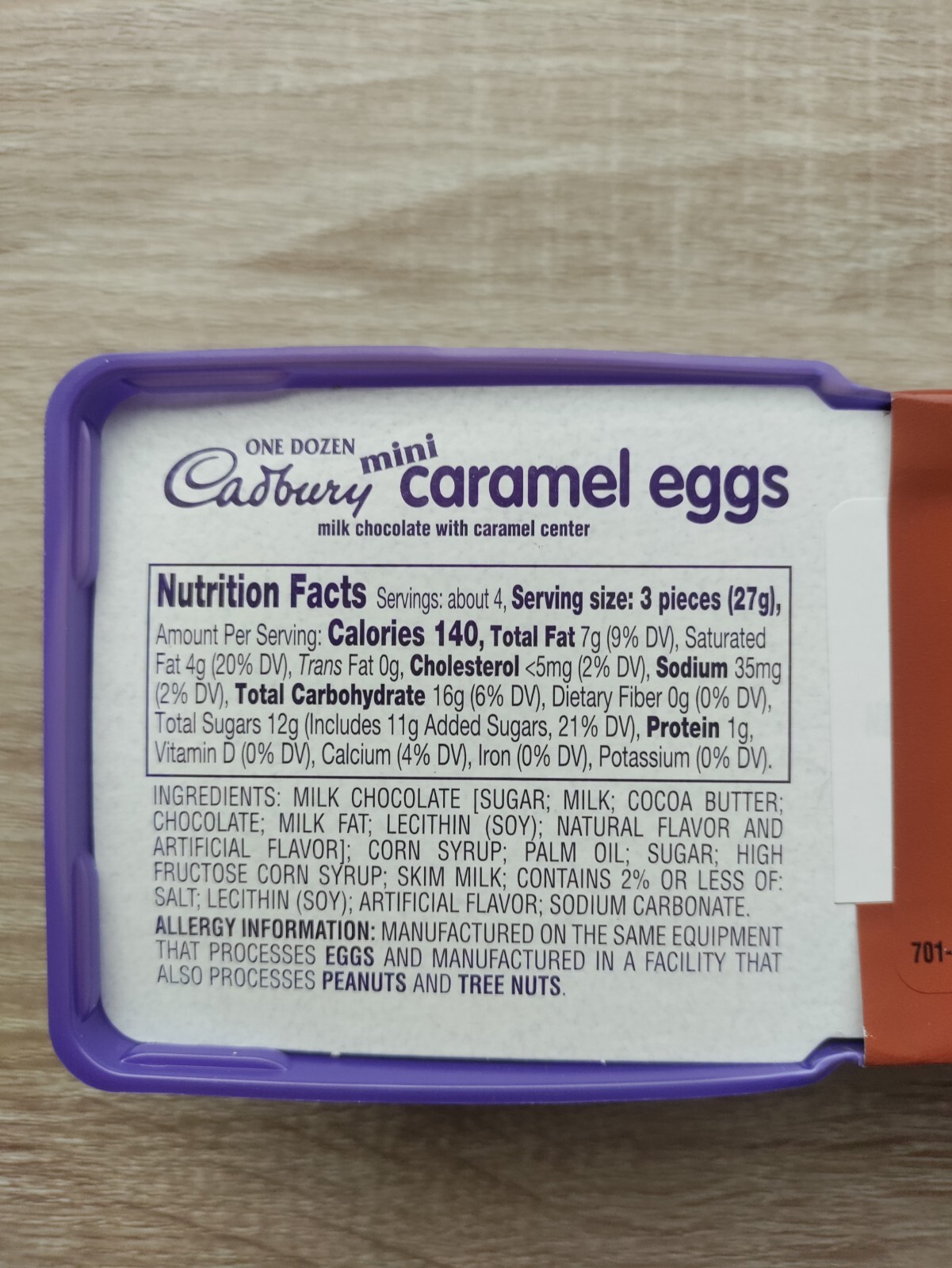 Cadbury Mini Caramel Egg Milk Chocolate Eggs with Caramel Center (5PK