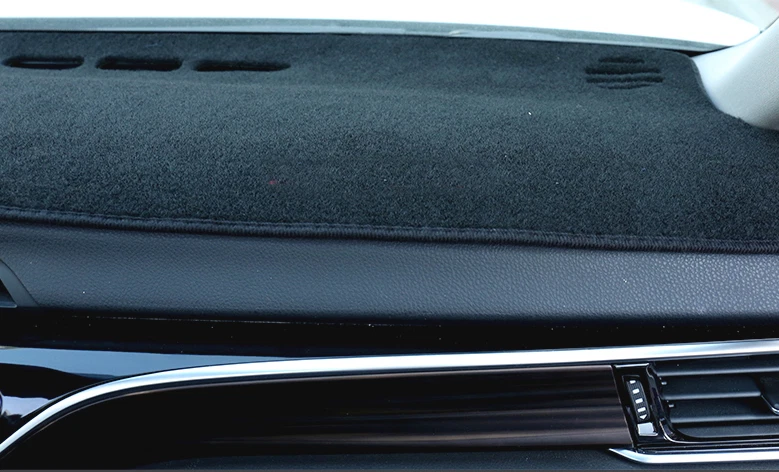 Para Toyota Camry 18-2023 Preto DashMat Dash Cover Painel Tapete Interior de Carro Almofada - Imagem 4 de 4