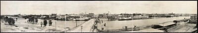 #ad 10quot; x 48quot; 1912 Water front Saginaw Mich $59.99