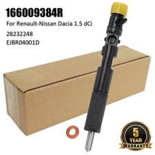 1X Fuel injector For Renault-Nissan Dacia 1.5 in 28232248 166009384R EJBR04001D