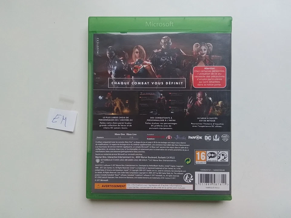 Jeu Xbox One Injustice 2, photo 2 sur 4