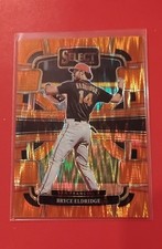 2024 Panini Select - Concourse Bryce Eldridge #45 Orange Flash Prizm (RC)