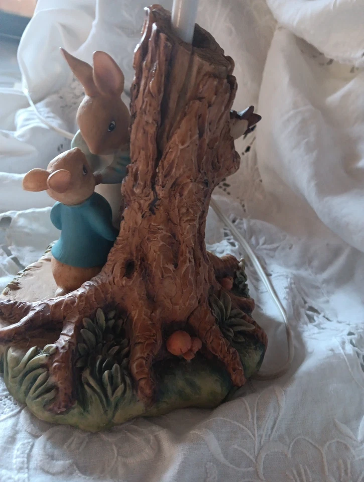 Lámpara infantil Beatrix Potter Peter Rabbit Frederick Warne & Co 1994 Charpente Foto 3 de 4